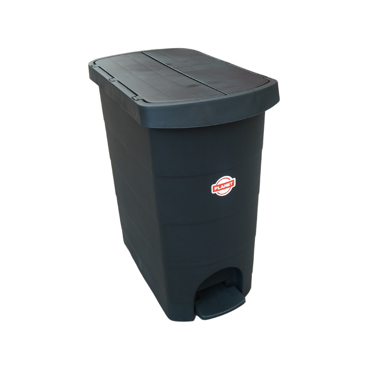 Coș gunoi, 60 L, cu pedală, PELICAN, Antracit