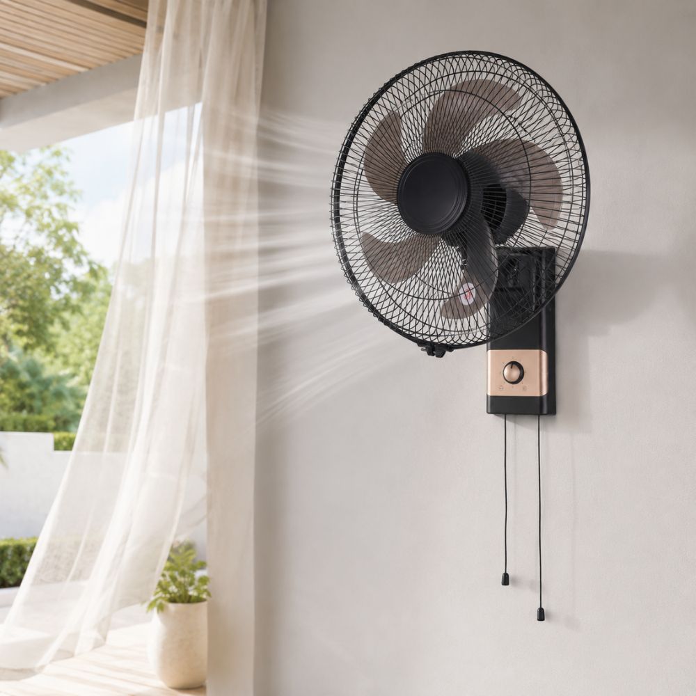 Ventilator de perete, 40 cm, 3 viteze, 60 W